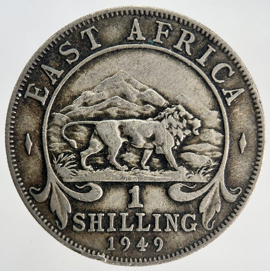 1949 East Africa 1 One Shilling Coin | Fine Collectable Grade | a1968