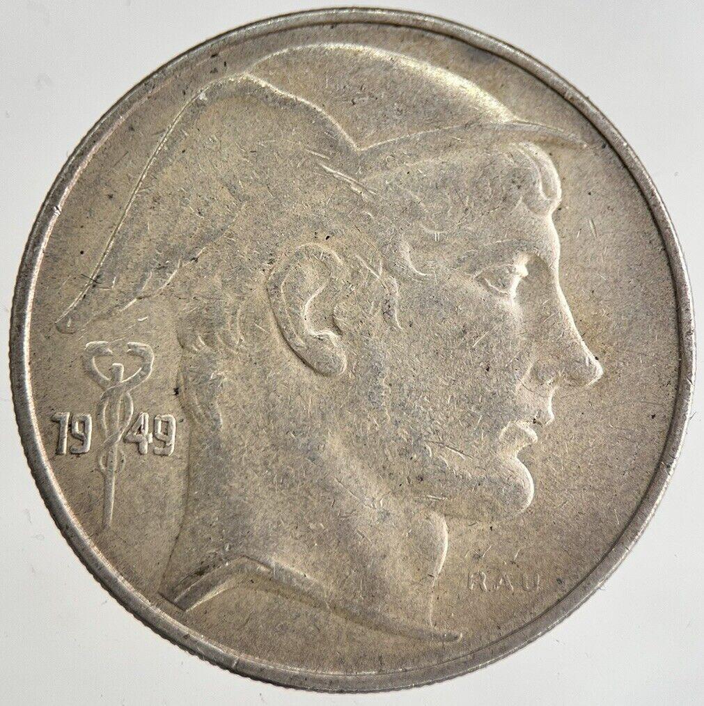 1949 Belgium 20 Francs Silver Coin | Fine Collectable Grade | a8772
