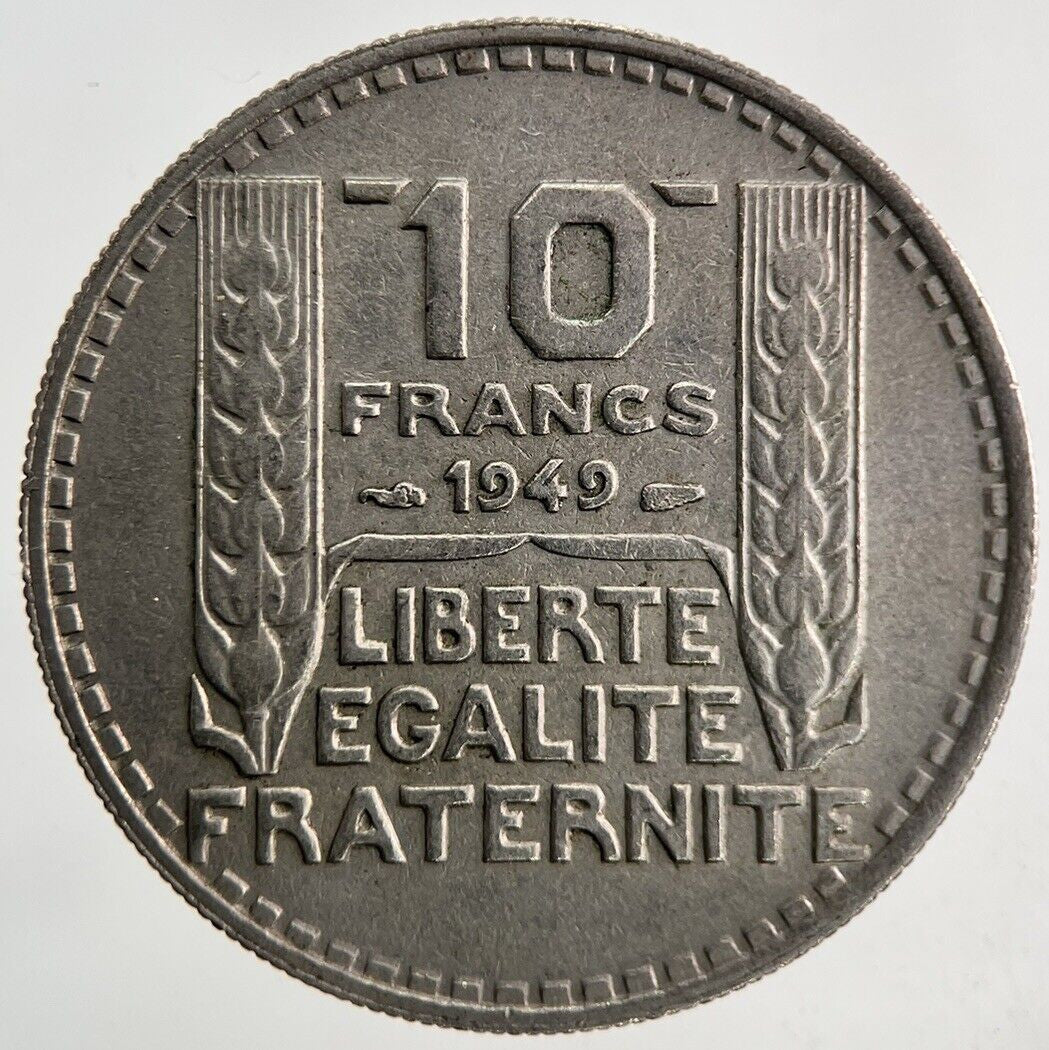 1949 France 10 Francs Coin | Fine Collectable Grade
