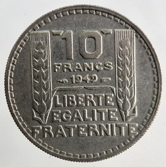 1949 France 10 Francs Coin | Fine Collectable Grade