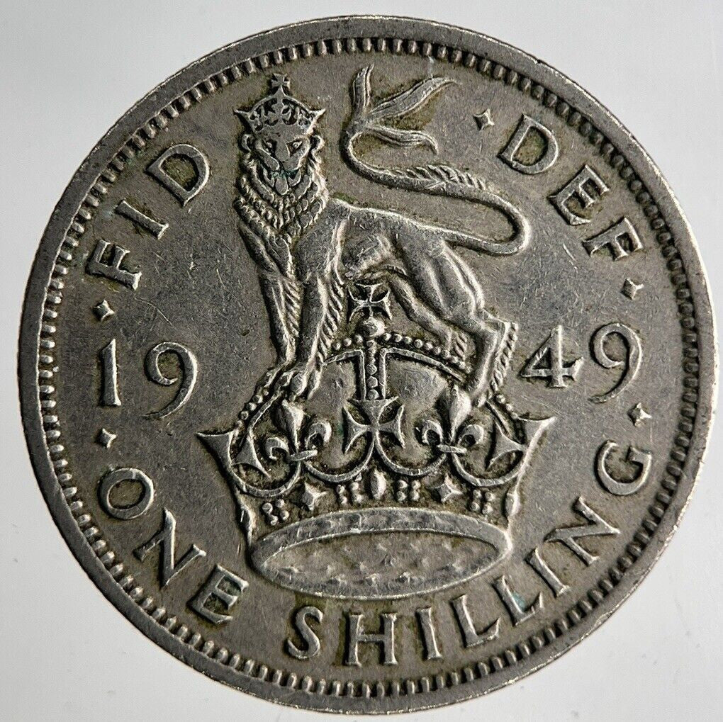 1949 George VI One Shilling Coin | Fine Collectable Grade