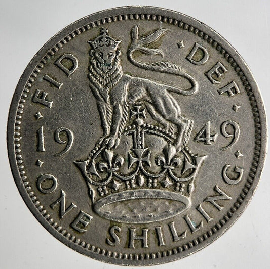 1949 George VI One Shilling Coin | Fine Collectable Grade