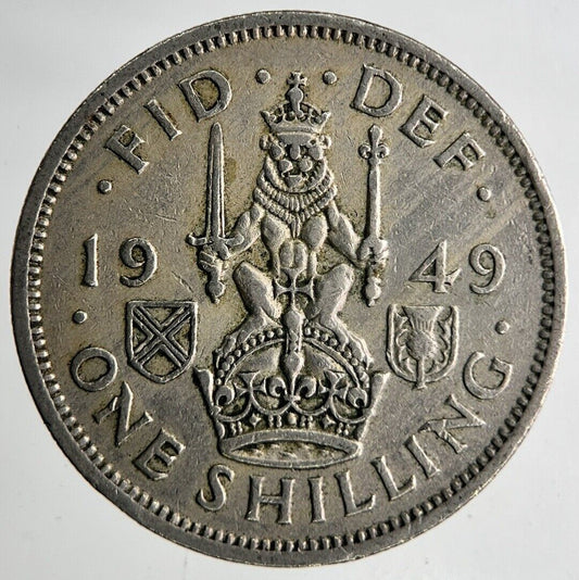 1949 George VI One Shilling Coin | Fine Collectable Grade
