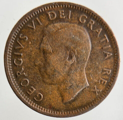 1949 Canada 1 Cent Coin | Fine Collectable Grade