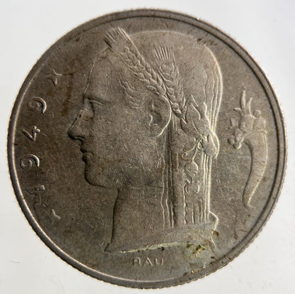 1949 Belgium 5 Francs Coin | Fine Collectable Grade