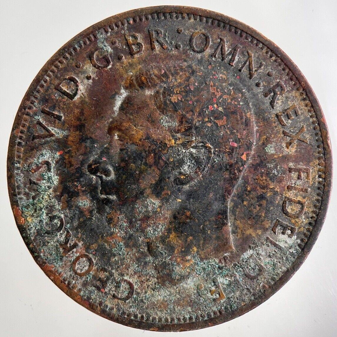 1949 George VI One Penny Coin | Fine Collectable Grade