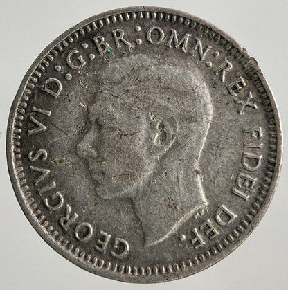 1949 Australia Threepence Silver Coin | Fine Collectable Grade