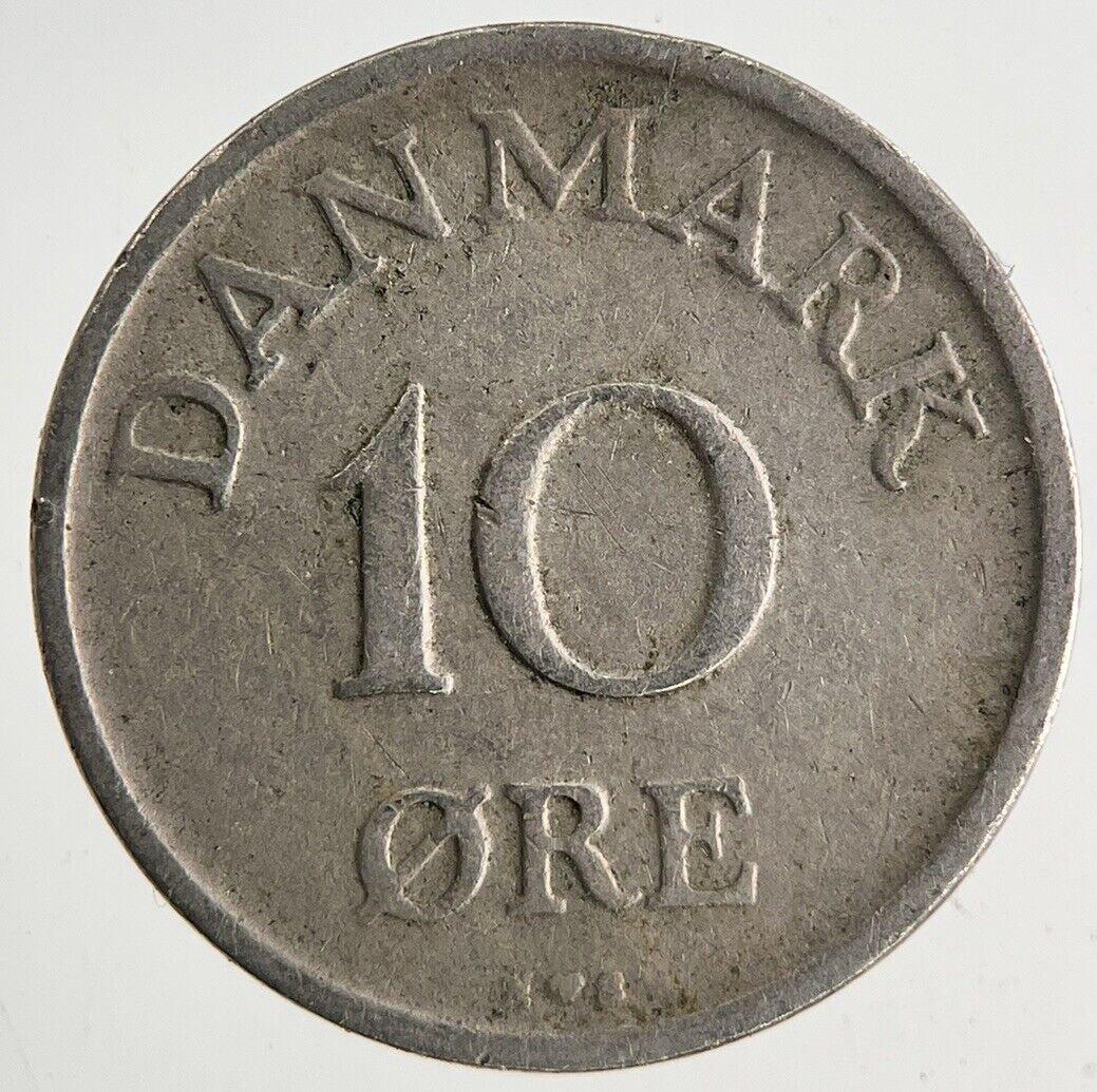 1949 Denmark 10 Ore Coin | Fine Collectable Grade
