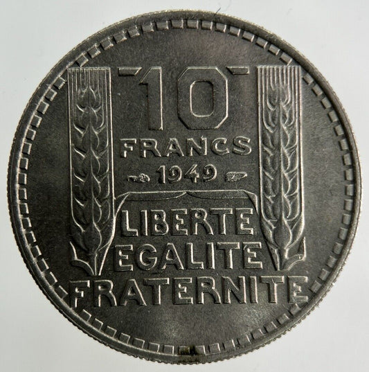 1949 France 10 Franc Coin | Fine Collectable Grade