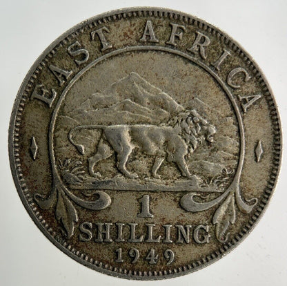 1949 East Africa One Shilling Coin | Fine Collectable Grade