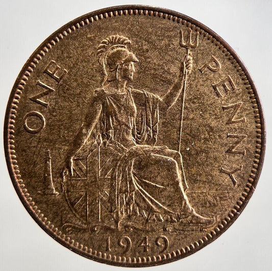 1949 George VI Penny Coin | Very High Grade | a2199