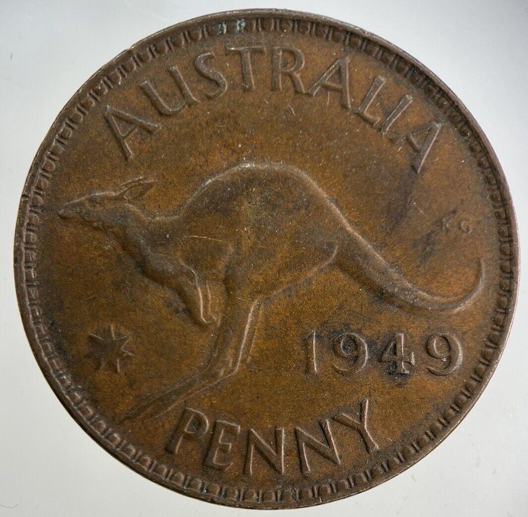 1949 Australia One Penny Coin | Fine Collectable Grade