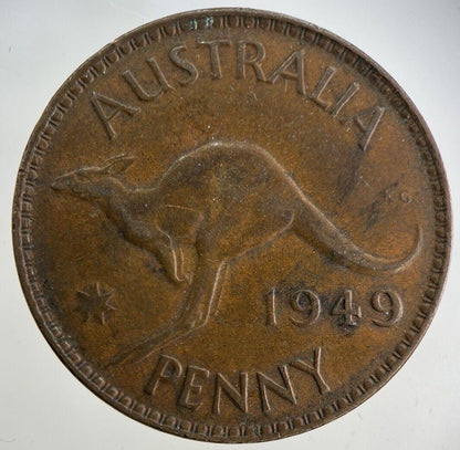 1949 Australia One Penny Coin | Fine Collectable Grade