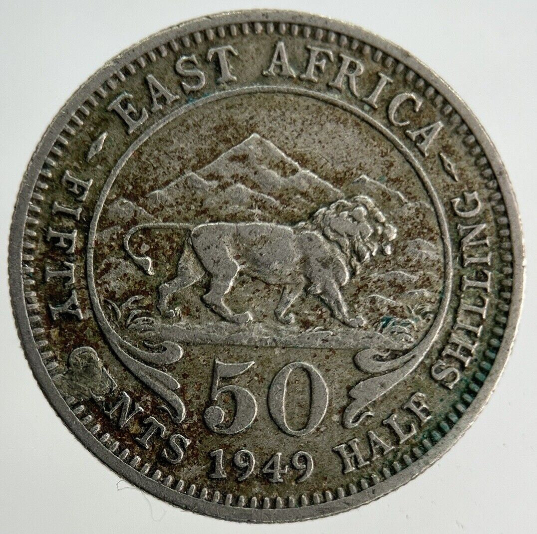 1949 East Africa 50 Cents Coin | Very High Grade