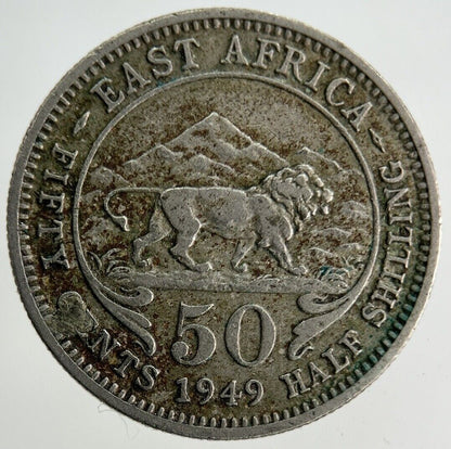 1949 East Africa 50 Cents Coin | Very High Grade