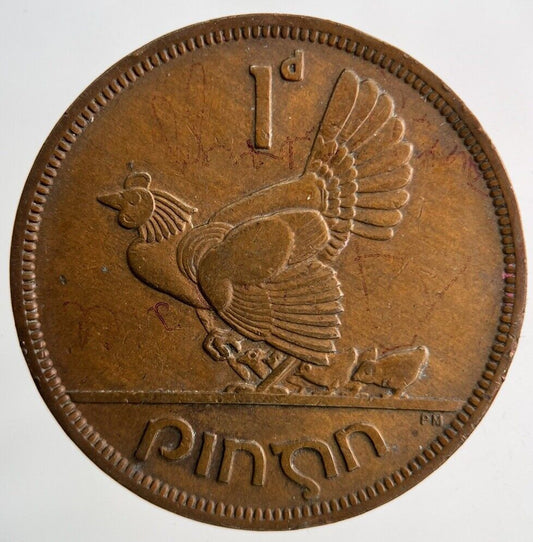 1949 Irish One Penny Coin | Very High Grade