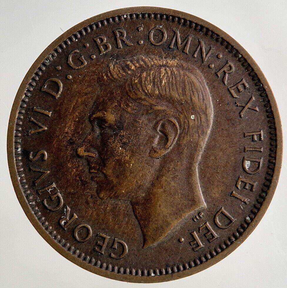 1949 George VI Wren Farthing Coin | Fine Collectable Grade