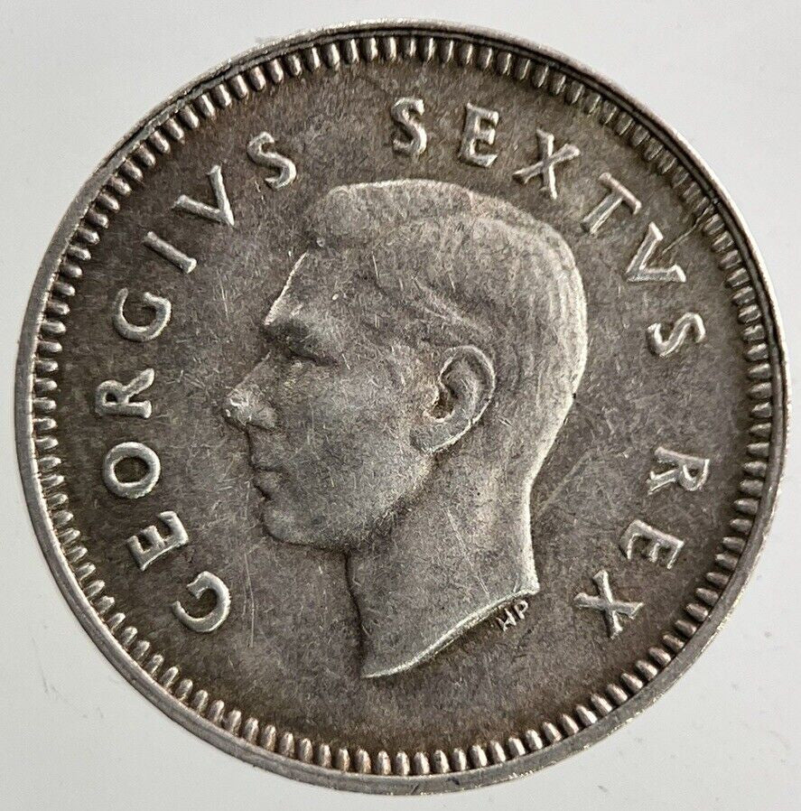 1949 South Africa Threepence Silver Coin | Very High Grade