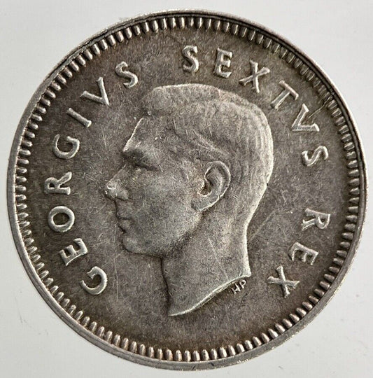 1949 South Africa Threepence Silver Coin | Very High Grade