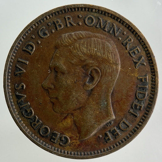 1949 George VI Wren Farthing Coin | Very High Grade