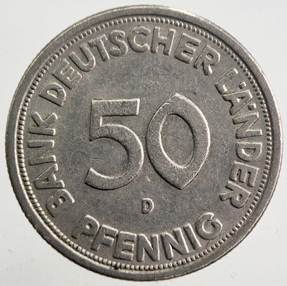 1949 Germany 50 Pfennig Coin | Very High Grade | a4958