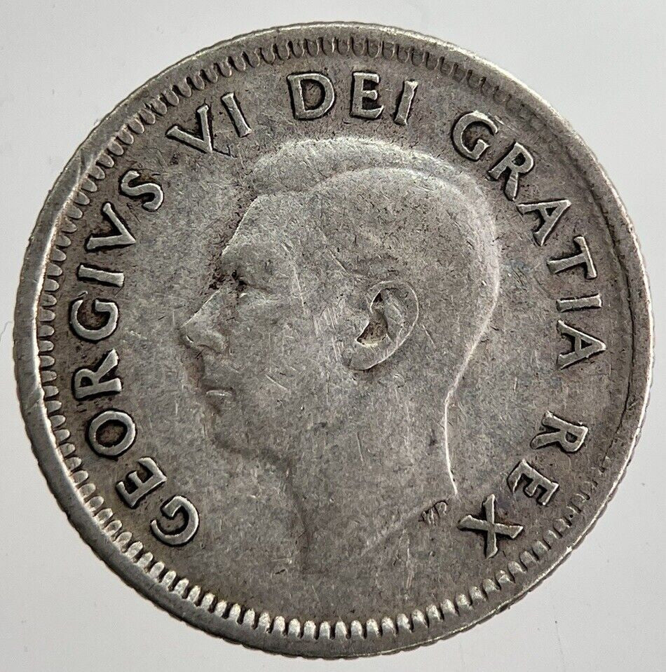 1950 Canada 10 Cents Silver Coin | Collectable Grade | a8941