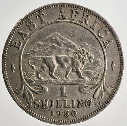 1950 East Africa One Shilling Coin | Very High Grade | a6694