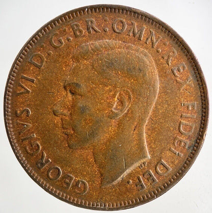 1950 Australia One Penny Coin | Fine Collectable Grade