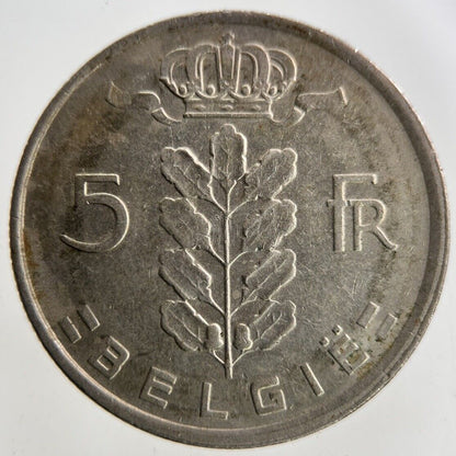 1950 Belgium 5 Francs Coin | Fine Collectable Grade