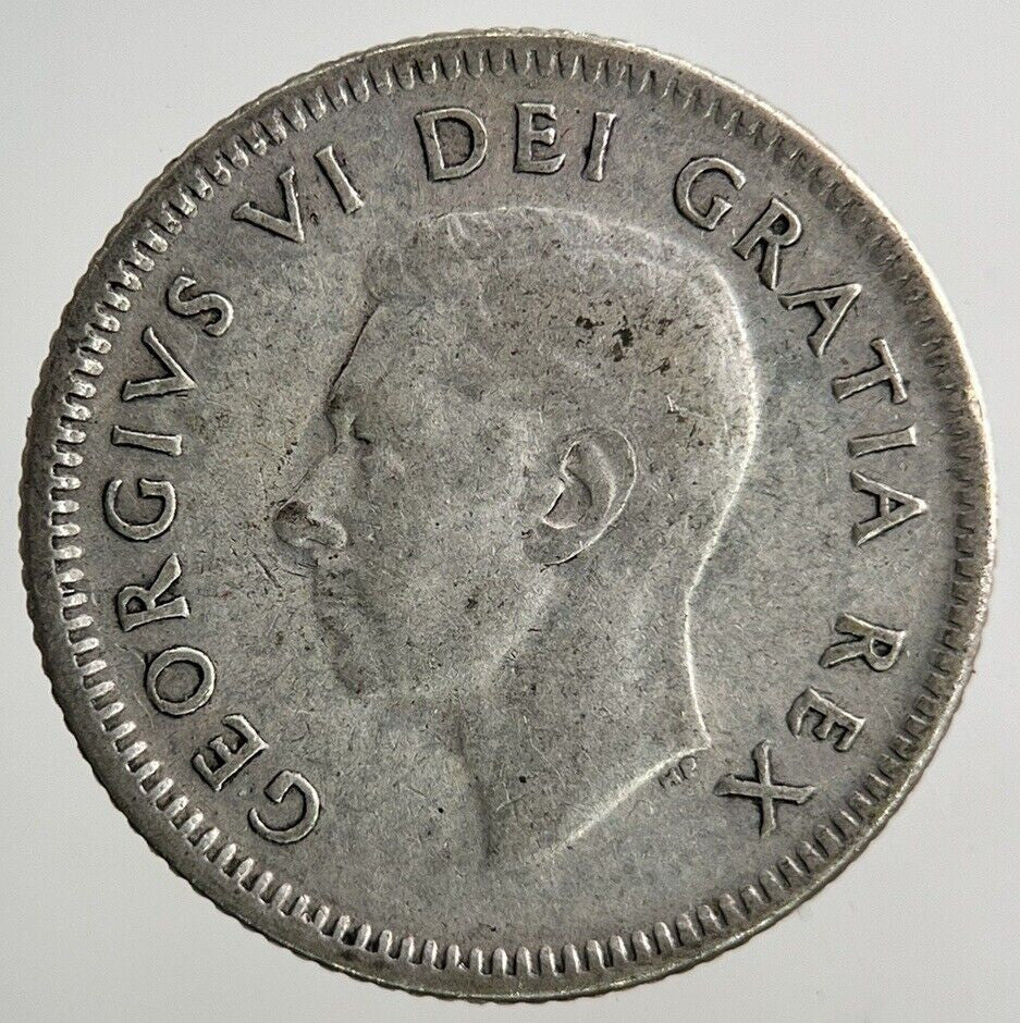 1950 Canada 10 Cents Silver Coin | Collectable Grade