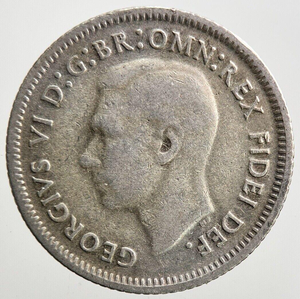 1950 Australia Sixpence Silver Coin | Collectable Grade | a2851