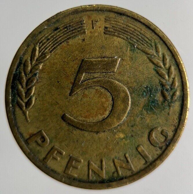 1950 Germany 5 Pfennig Coin | Fine Collectable Grade