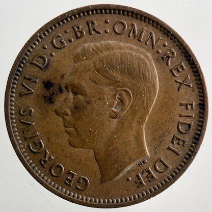 1950 George VI Wren Farthing Coin | Very High Grade