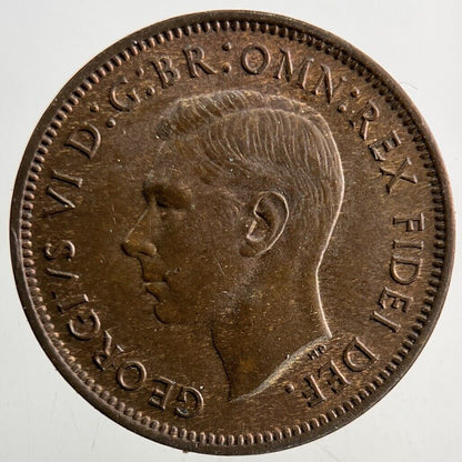 1950 George VI Wren Farthing Coin | Very High Grade