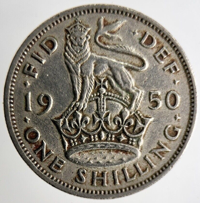 1950 George VI One Shilling Coin | Fine Collectable Grade