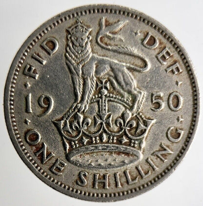 1950 George VI One Shilling Coin | Fine Collectable Grade