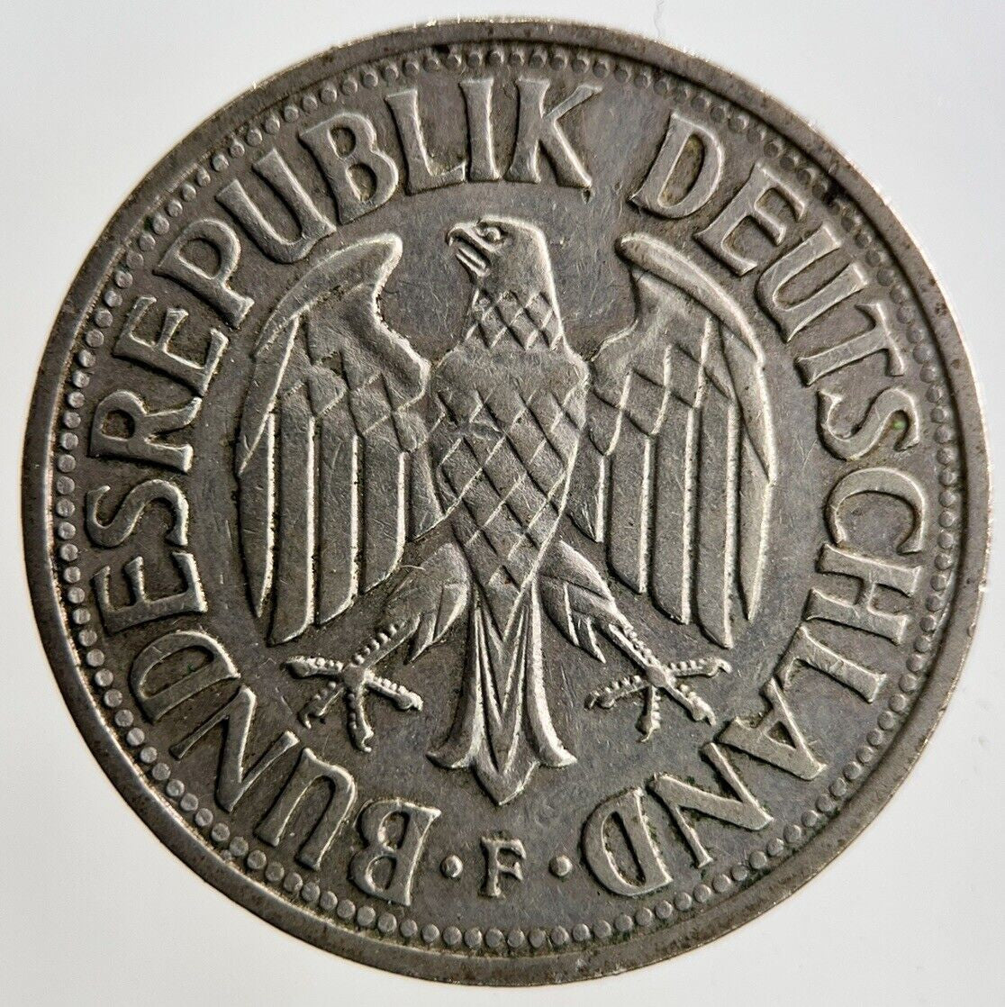 1950 Germany 1 Mark Coin | Fine Collectable Grade