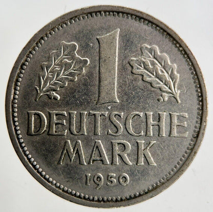 1950 Germany 1 Mark Coin | Fine Collectable Grade
