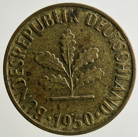 1950 Germany 5 Pfennig Coin | Fine Collectable Grade