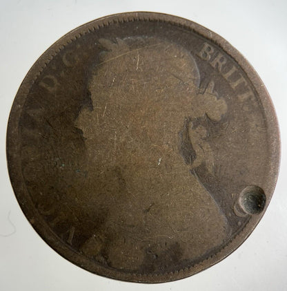 1883 Victoria One Penny Coin | Collectable Grade