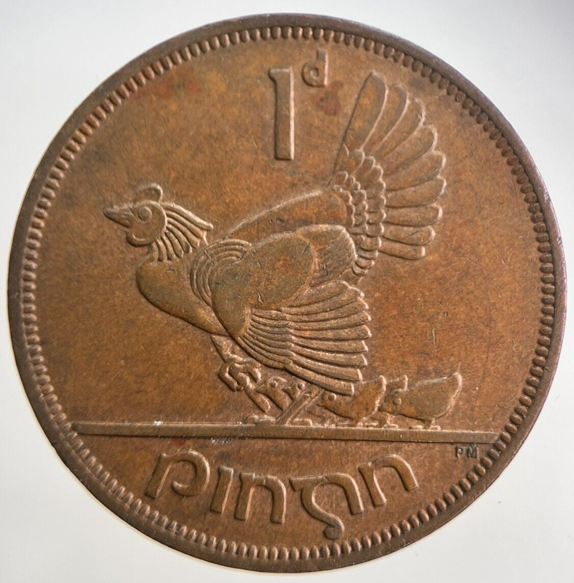 1950 Irish Penny Coin | Very High Grade | a4724