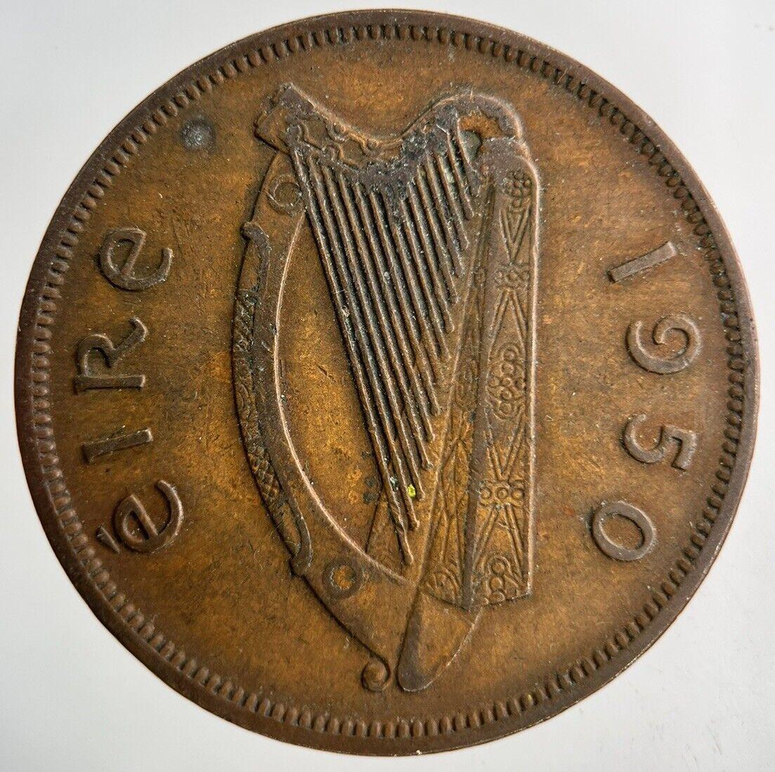 1950 Irish One Penny Coin | Collectable Grade
