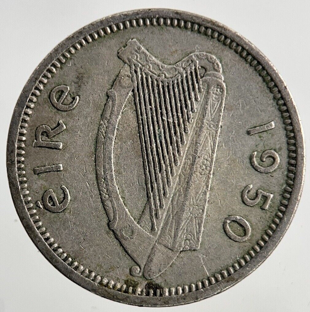 1950 Irish Threepence Coin | Fine Collectable Grade