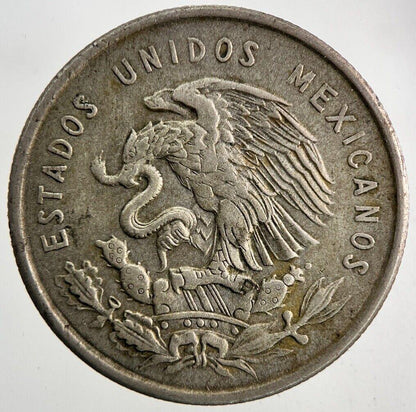 1950 Mexico 50 Centavos Silver Coin | Very High Grade