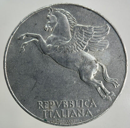 1950 Italy 10 Lira Coin | Fine Collectable Grade