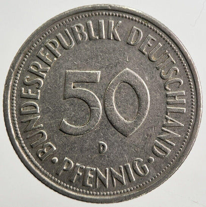 1950 Germany 50 Pfennig Coin | Very High Grade | a4956