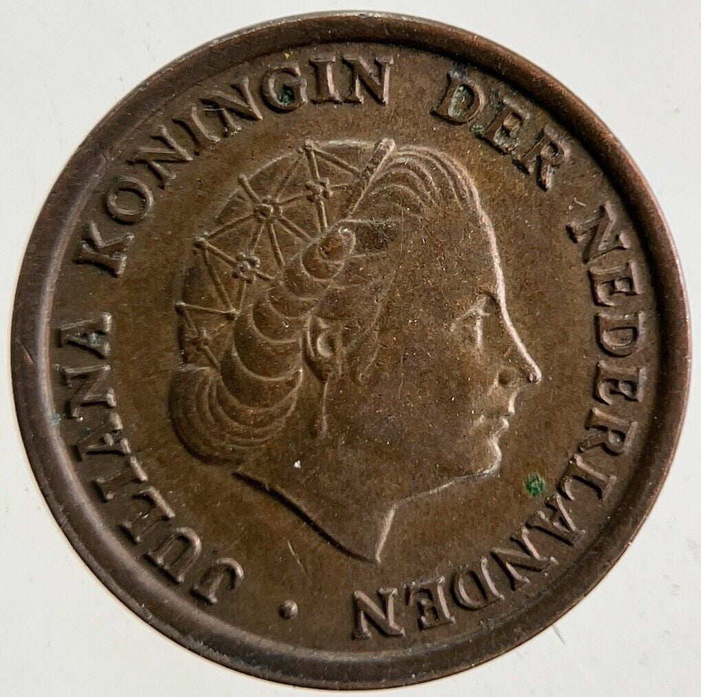 1950 Netherlands 1 Cent Coin | Very High Grade
