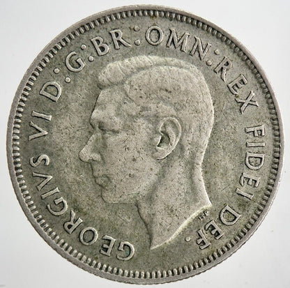 1951 Australia Florin Silver Coin | Fine Collectable Grade | a6742