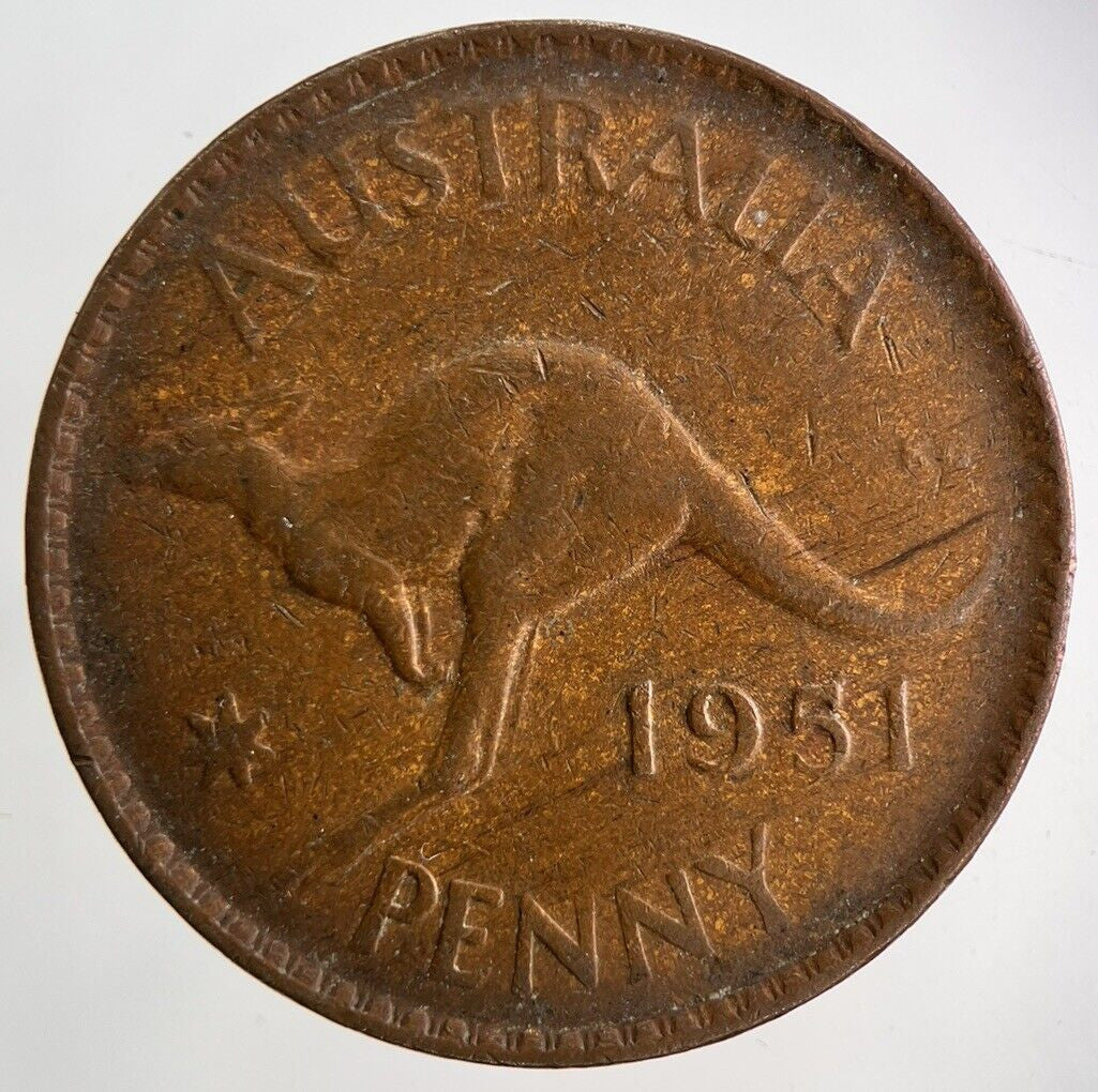 1951 Australia One Penny Coin | Collectable Grade