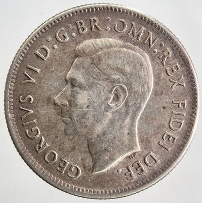 1951 Australia Florin Two Shillings Silver Coin | Very High Grade | a6858